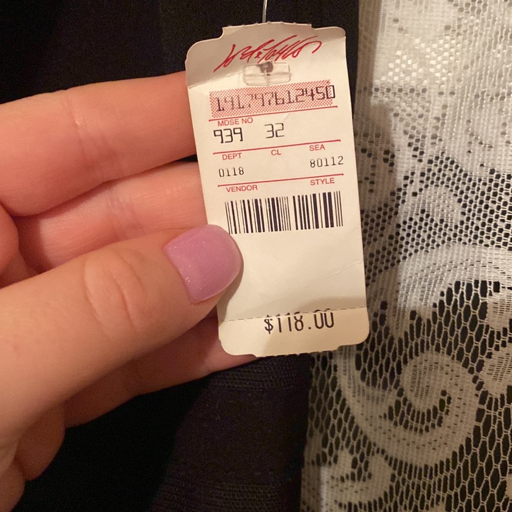 Black Calvin Klein sleeveless cocktail dress - Picture 4 of 5